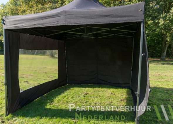 Easy up tent 3x3 meter voorkant huren - Partytentverhuur Leeuwarden